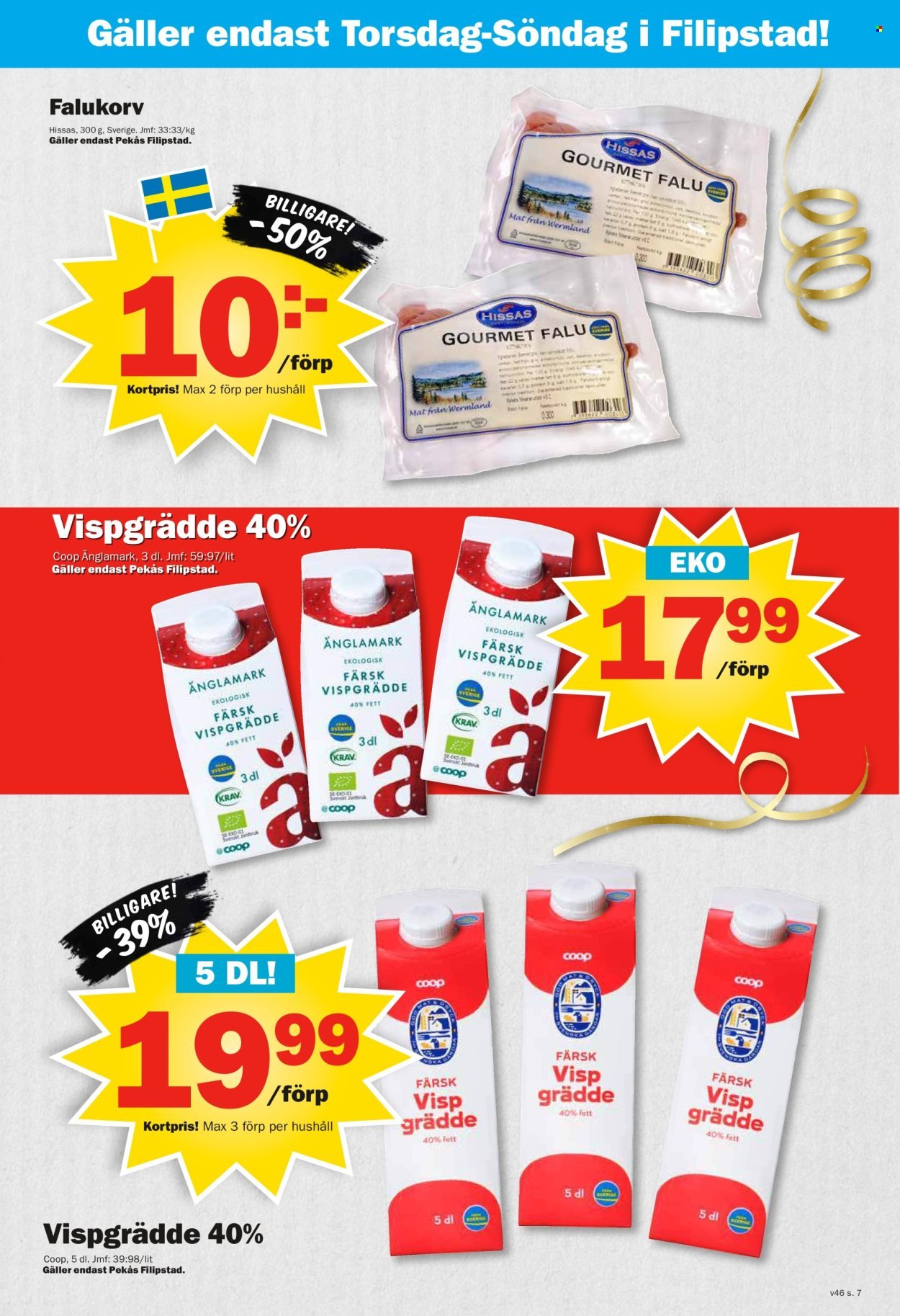 PEKÅS reklamblad - T.o.m. måndag 10/11 2025