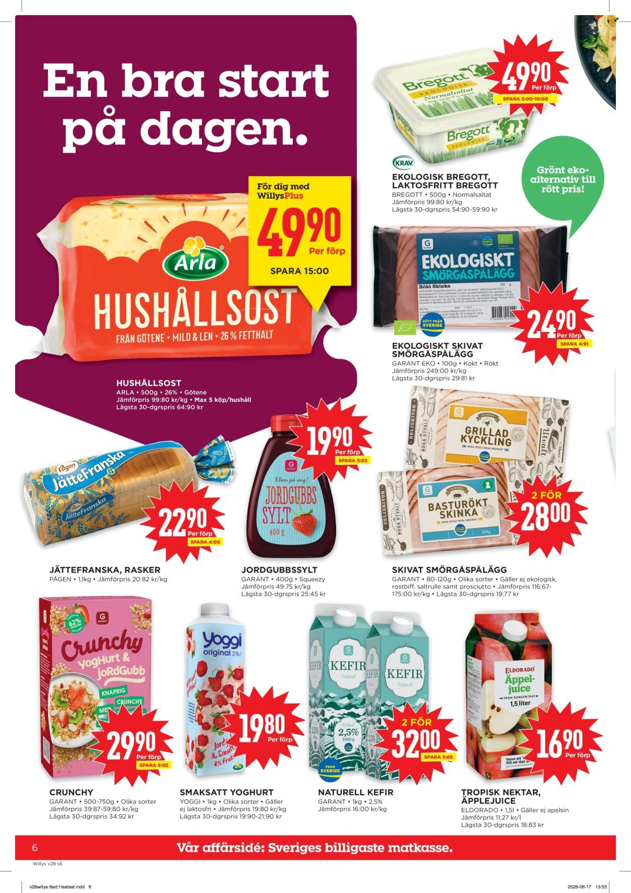 WILLYS reklamblad - T.o.m. måndag 06/07 2026