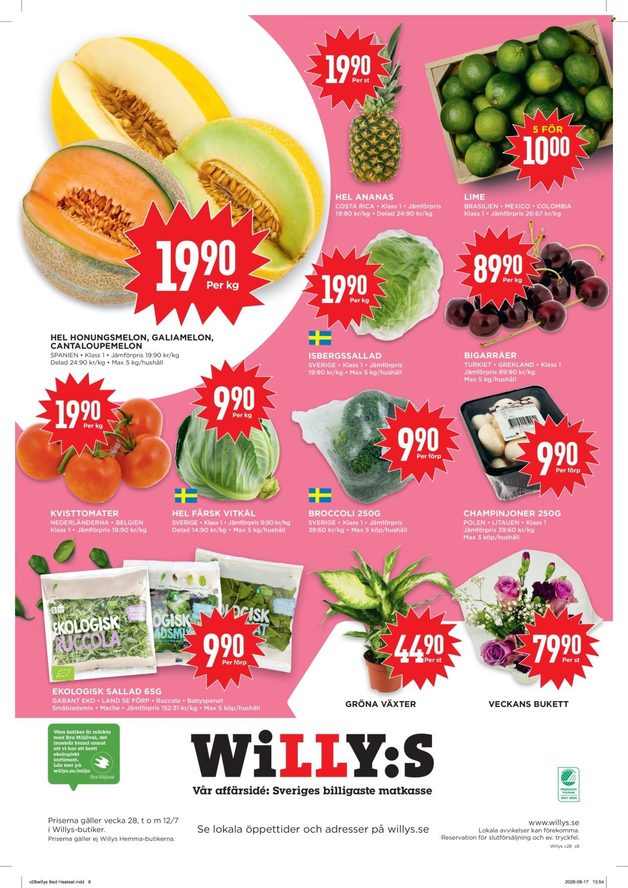 WILLYS reklamblad - T.o.m. måndag 06/07 2026