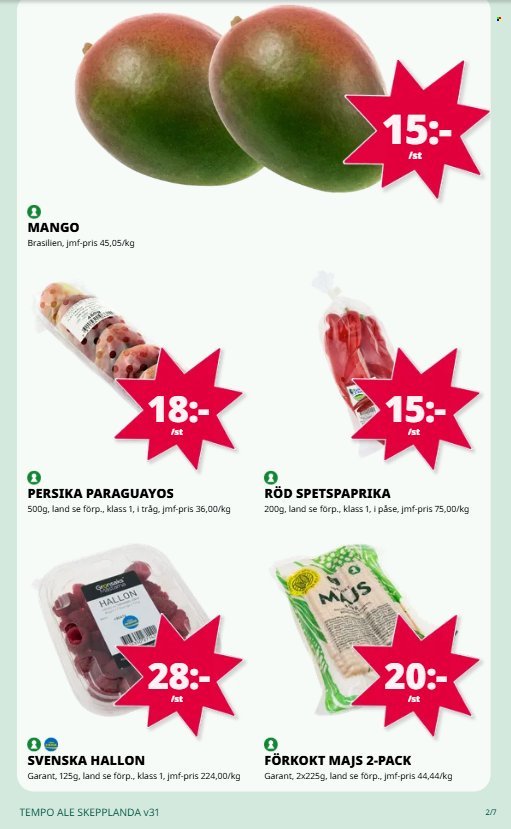 TEMPO reklamblad - T.o.m. måndag 27/07 2026