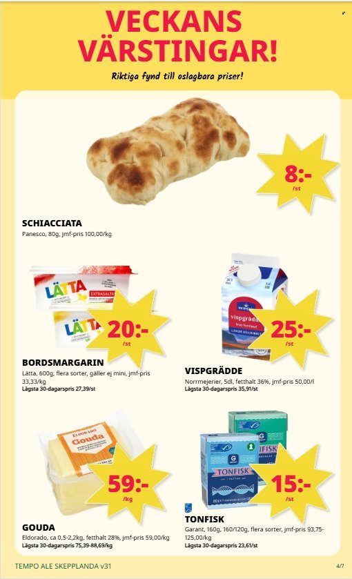 TEMPO reklamblad - T.o.m. måndag 27/07 2026