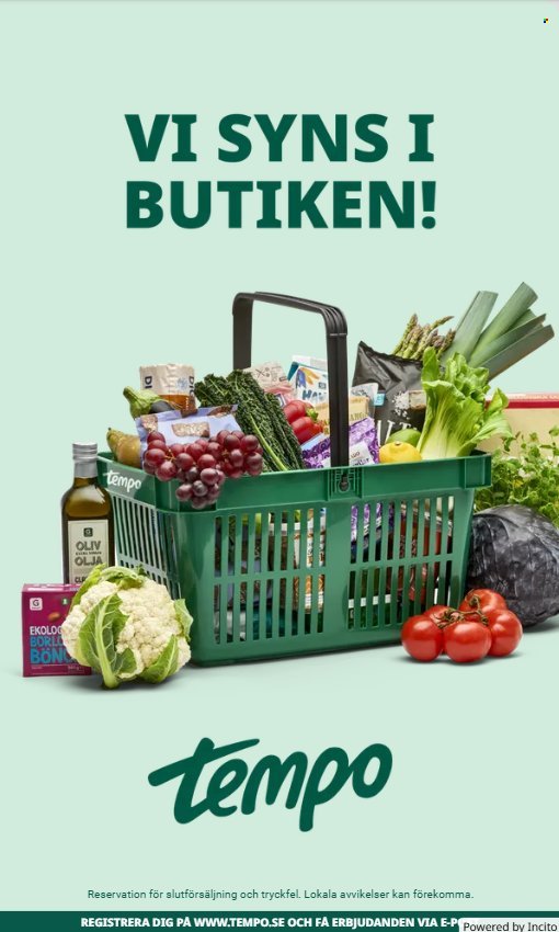 TEMPO reklamblad - T.o.m. måndag 27/07 2026