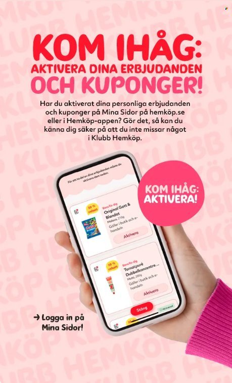 HEMKÖP reklamblad - T.o.m. måndag 27/07 2026