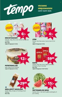 TEMPO reklamblad - T.o.m. måndag 20/07 2026