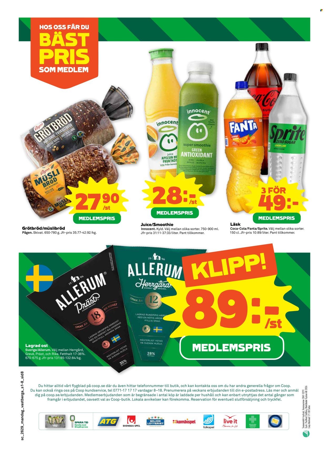 COOP reklamblad - T.o.m. måndag 13/07 2026