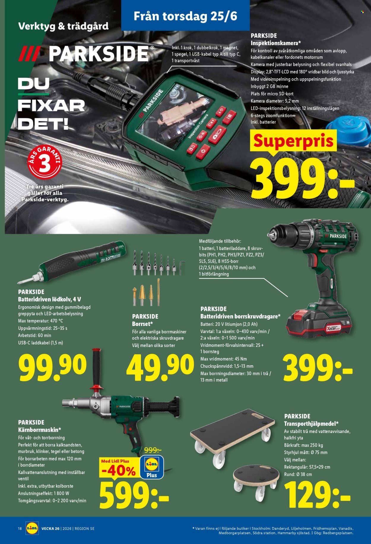LIDL reklamblad - ERBJUDANDEN VECKA 26
