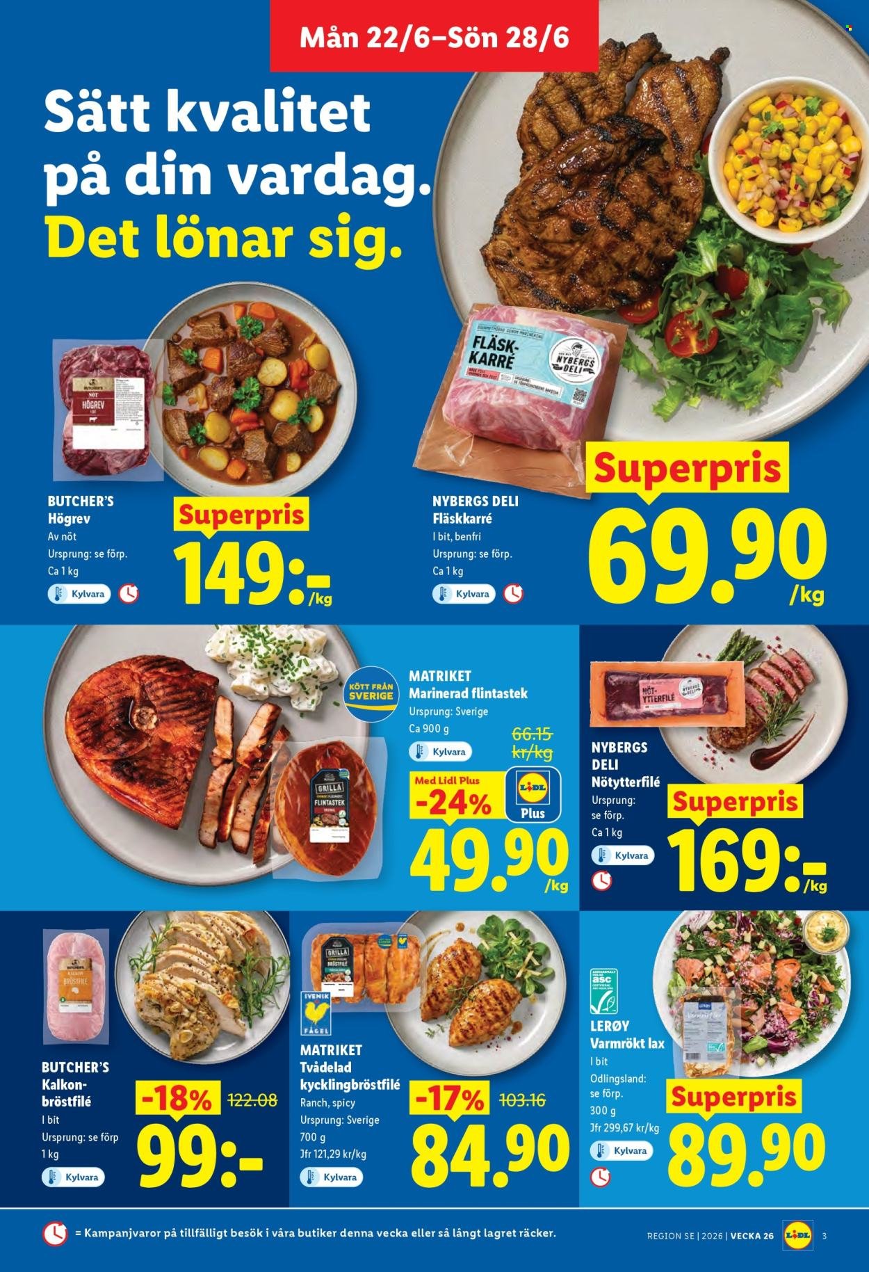 LIDL reklamblad - ERBJUDANDEN VECKA 26
