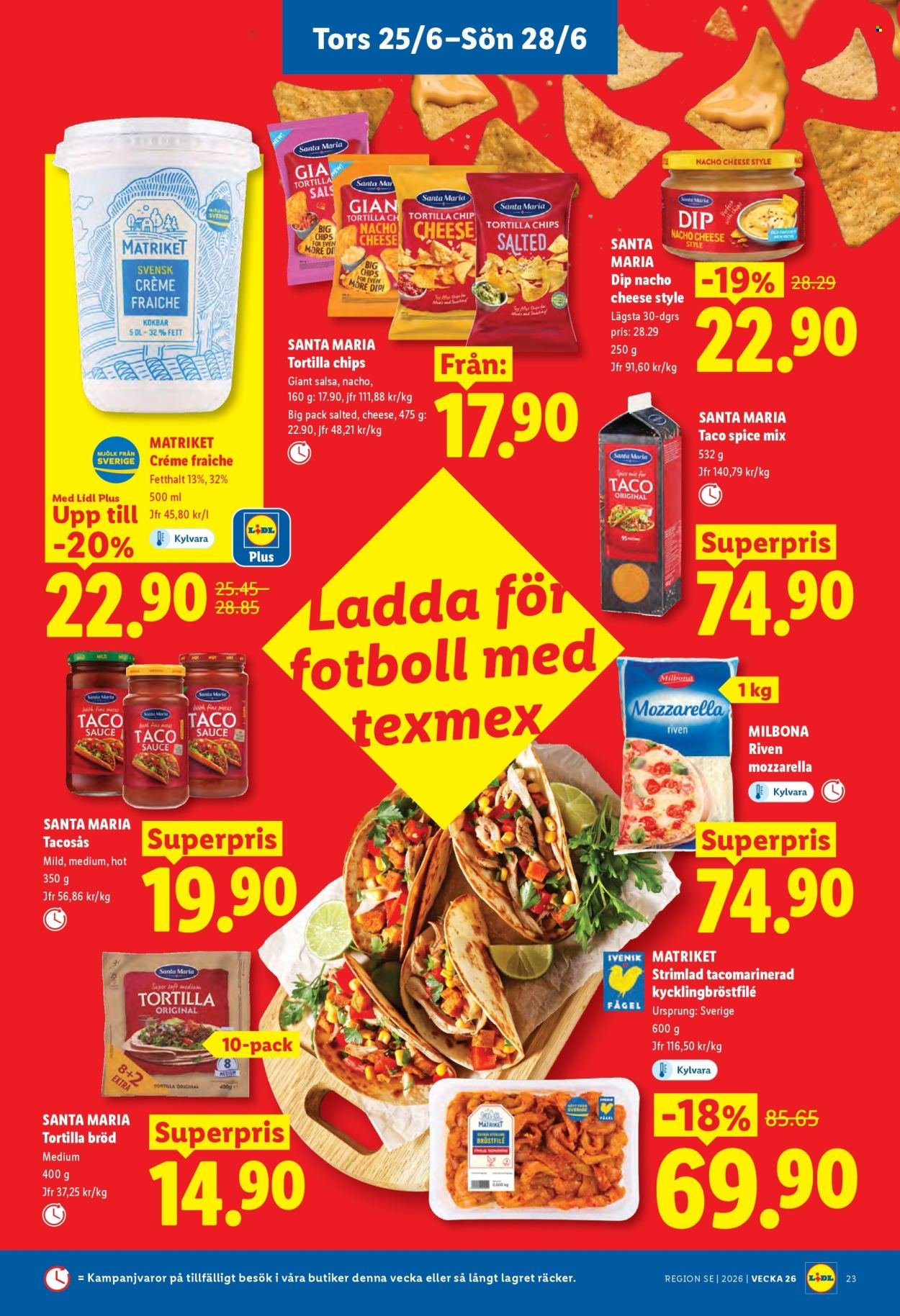 LIDL reklamblad - ERBJUDANDEN VECKA 26