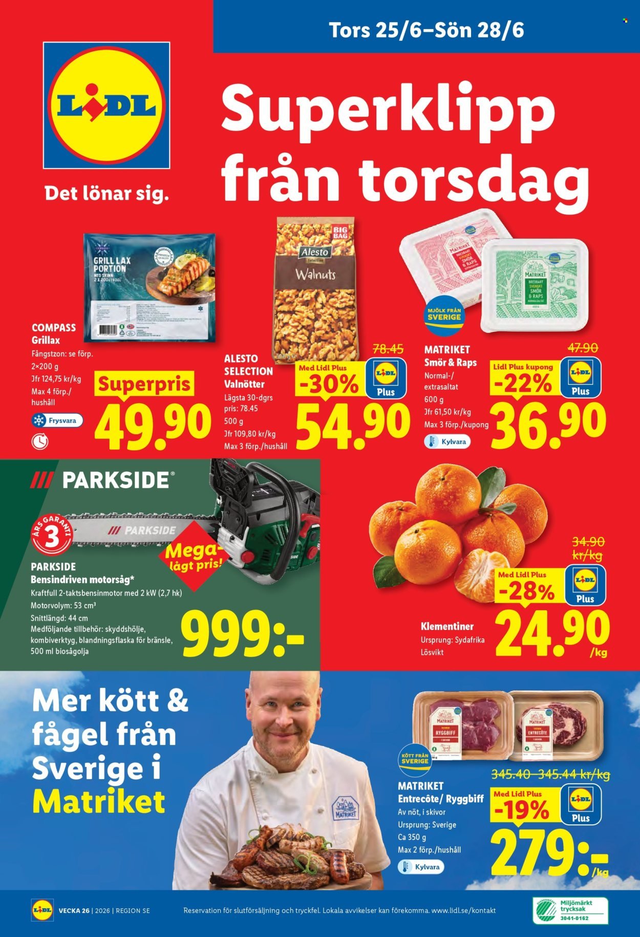 LIDL reklamblad - ERBJUDANDEN VECKA 26