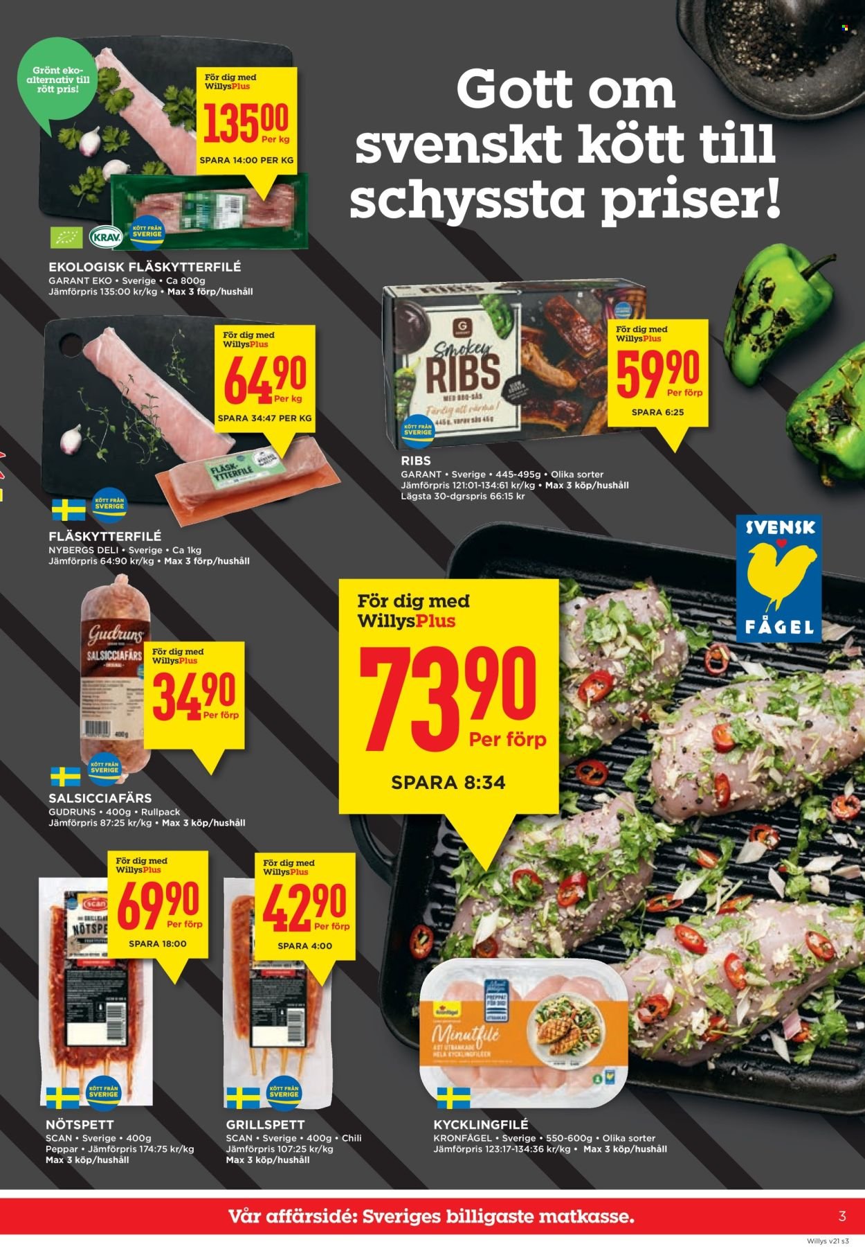 WILLYS reklamblad - T.o.m. måndag 18/05 2026