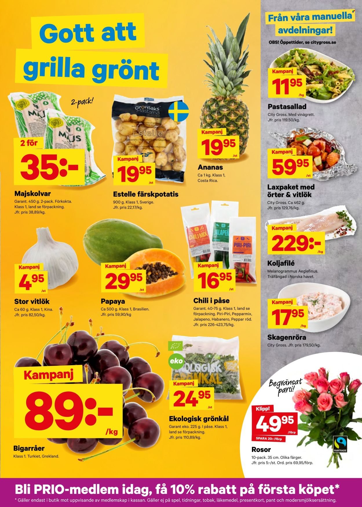 CITY GROSS reklamblad - T.o.m. måndag 13/07 2026