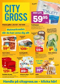 CITY GROSS reklamblad - T.o.m. måndag 13/07 2026