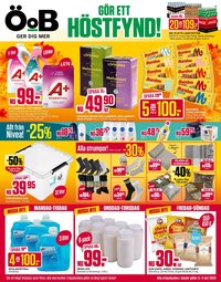 ÖOB reklamblad - T.o.m. måndag 05/10 2026