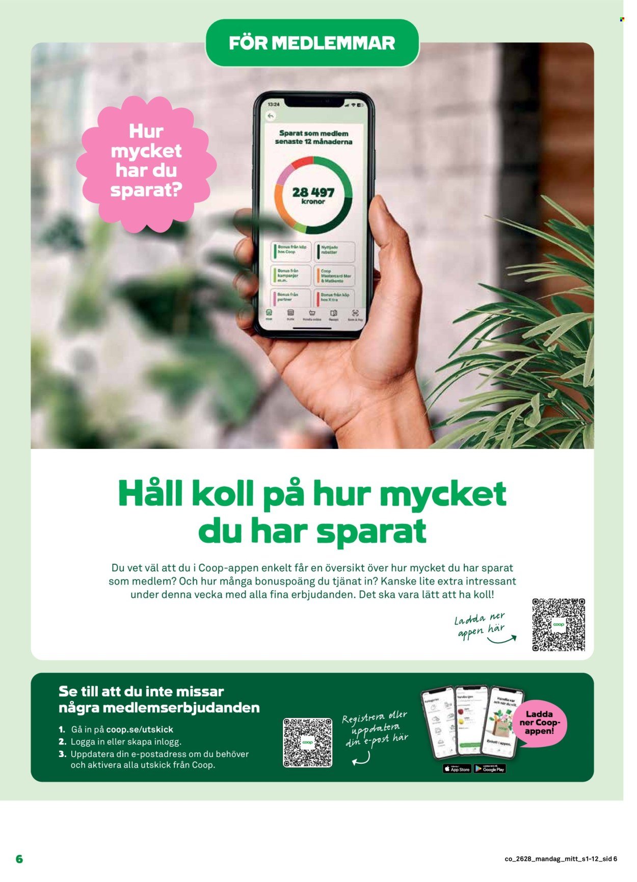 COOP reklamblad - T.o.m. måndag 06/07 2026