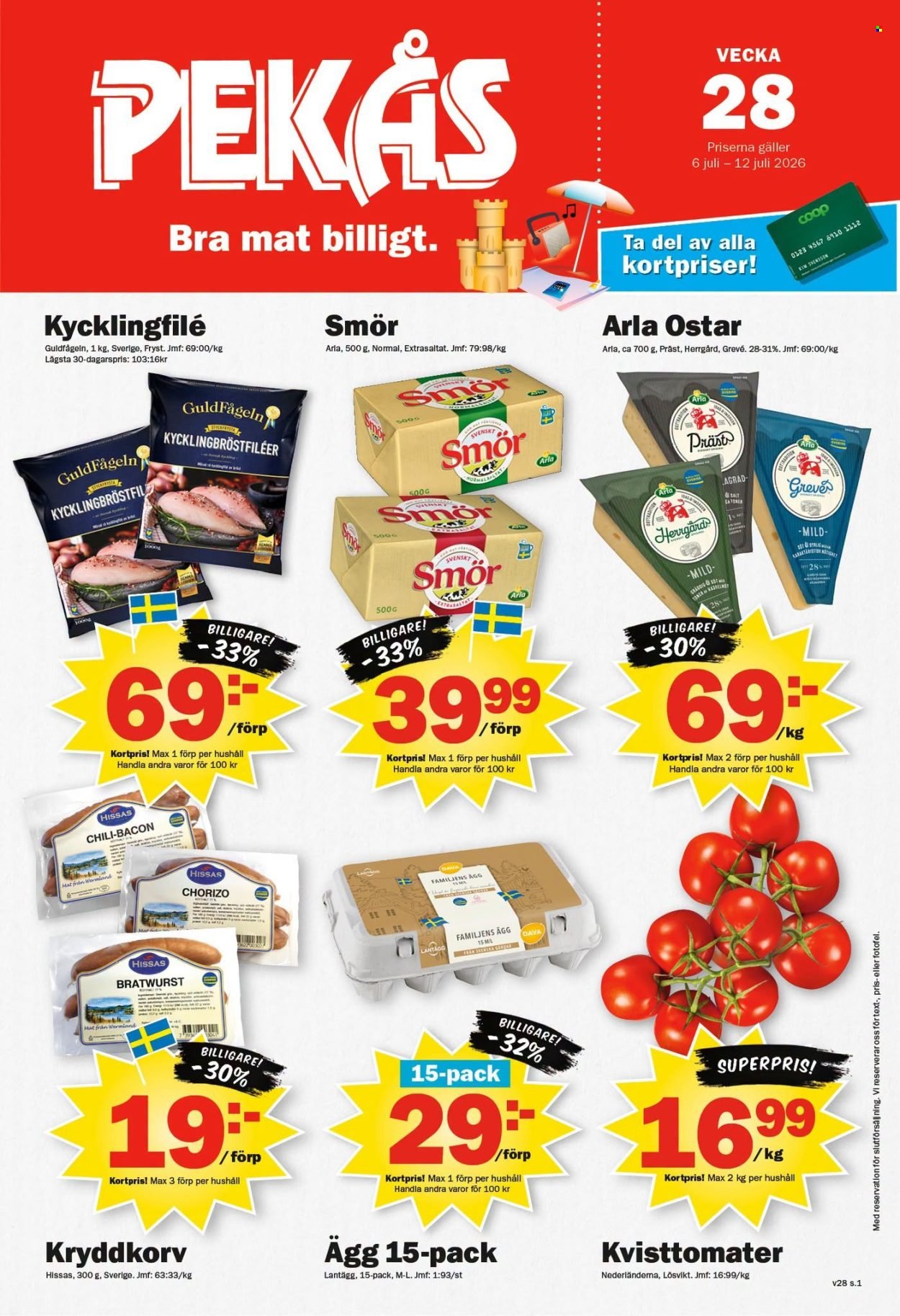 PEKÅS reklamblad - T.o.m. måndag 06/07 2026