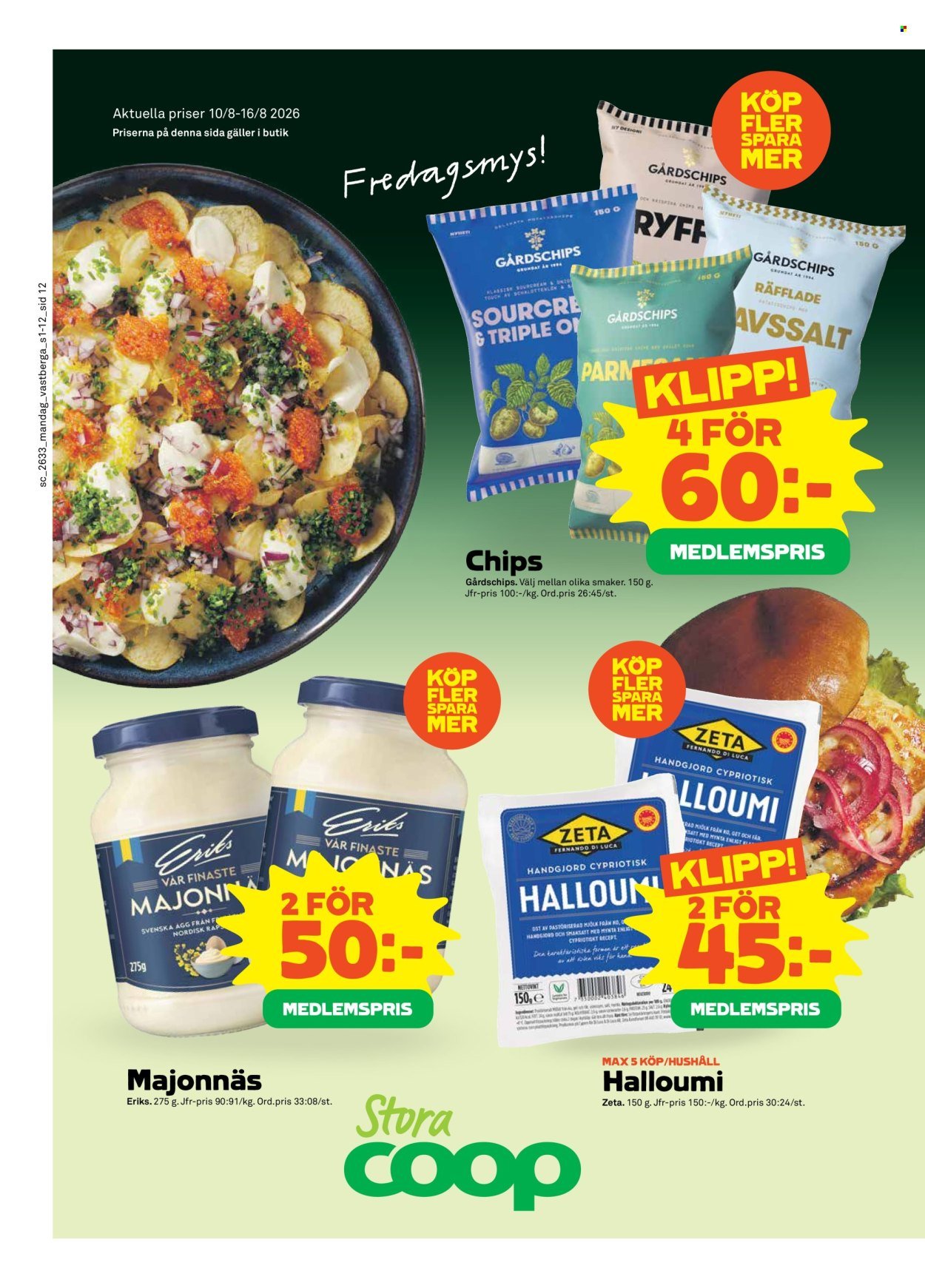 STORA COOP reklamblad - T.o.m. måndag 10/08 2026