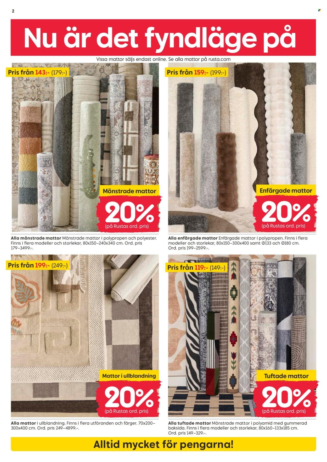 RUSTA reklamblad - T.o.m. måndag 05/10 2026