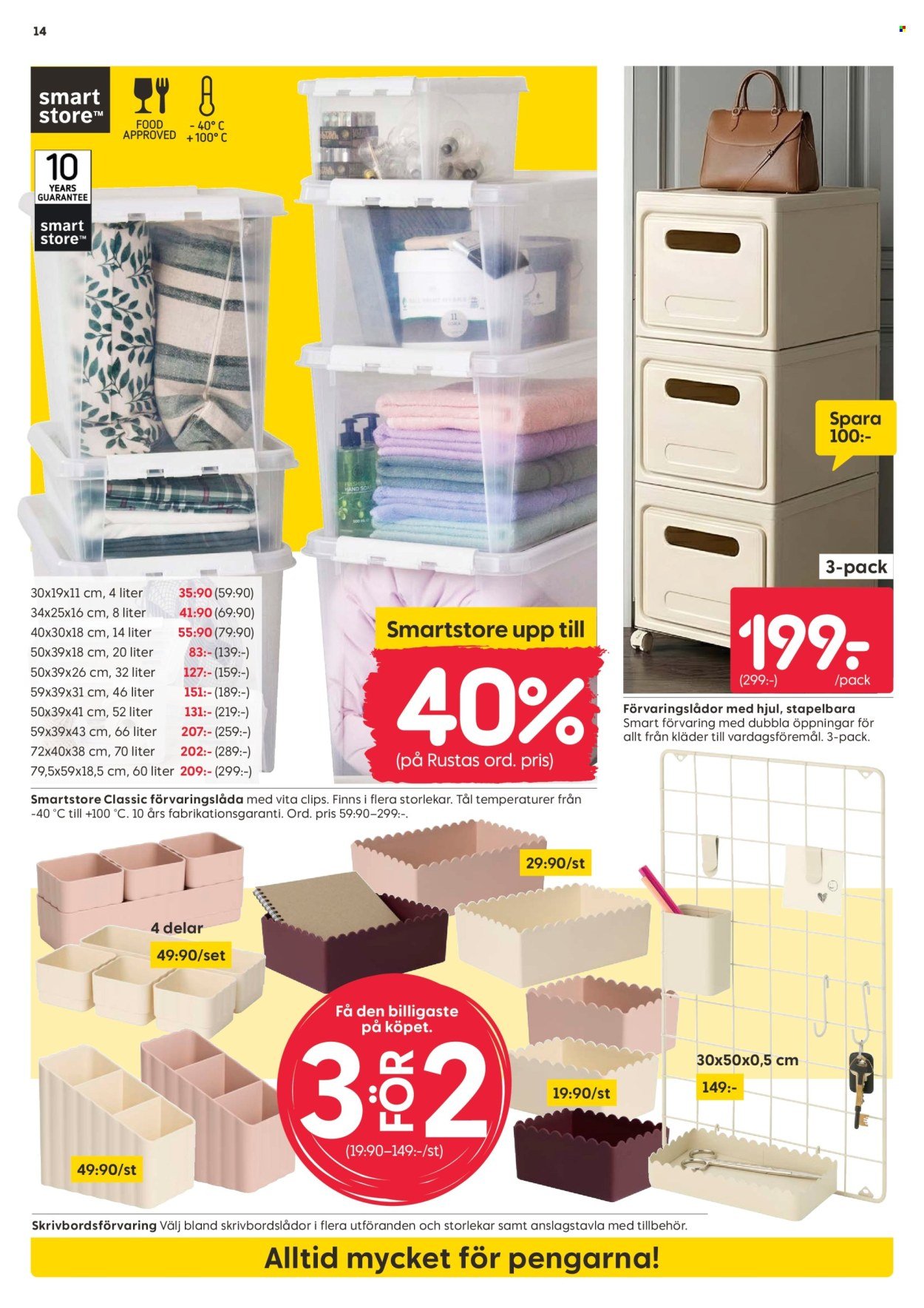 RUSTA reklamblad - T.o.m. måndag 05/10 2026
