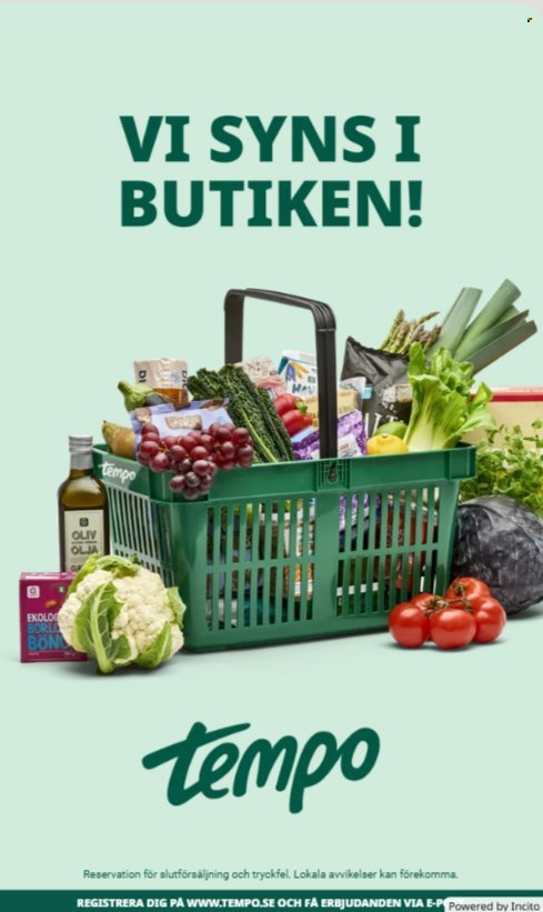 TEMPO reklamblad - T.o.m. måndag 10/08 2026