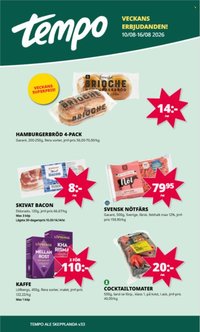 TEMPO reklamblad - T.o.m. måndag 10/08 2026