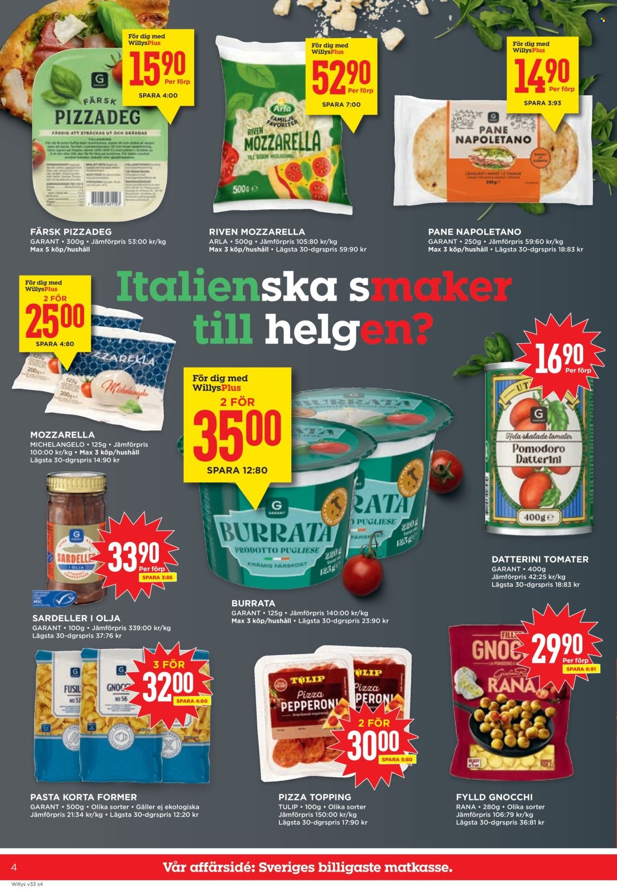 WILLYS reklamblad - T.o.m. måndag 10/08 2026