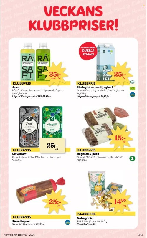 HEMKÖP reklamblad - T.o.m. måndag 09/02 2026