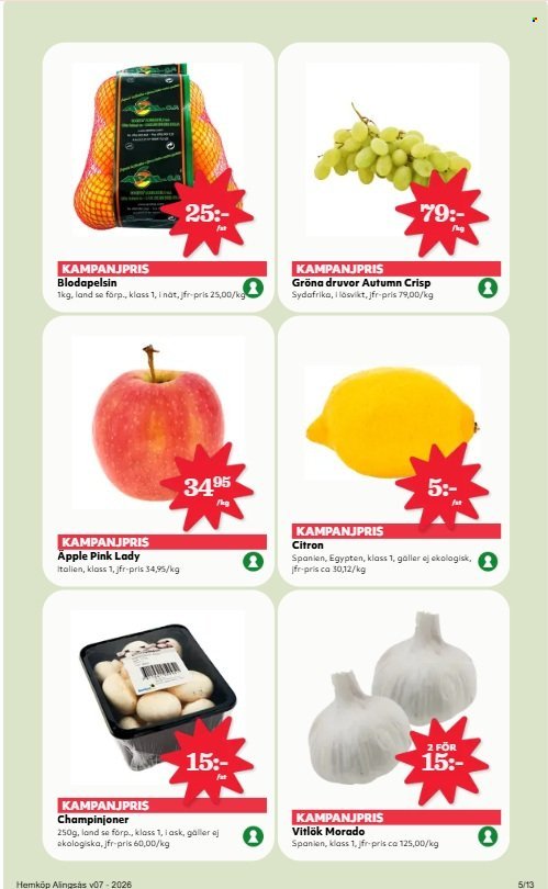 HEMKÖP reklamblad - T.o.m. måndag 09/02 2026