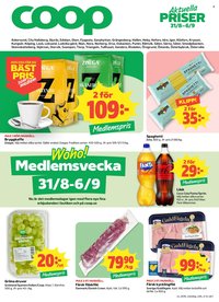 COOP reklamblad - T.o.m. måndag 31/08 2026