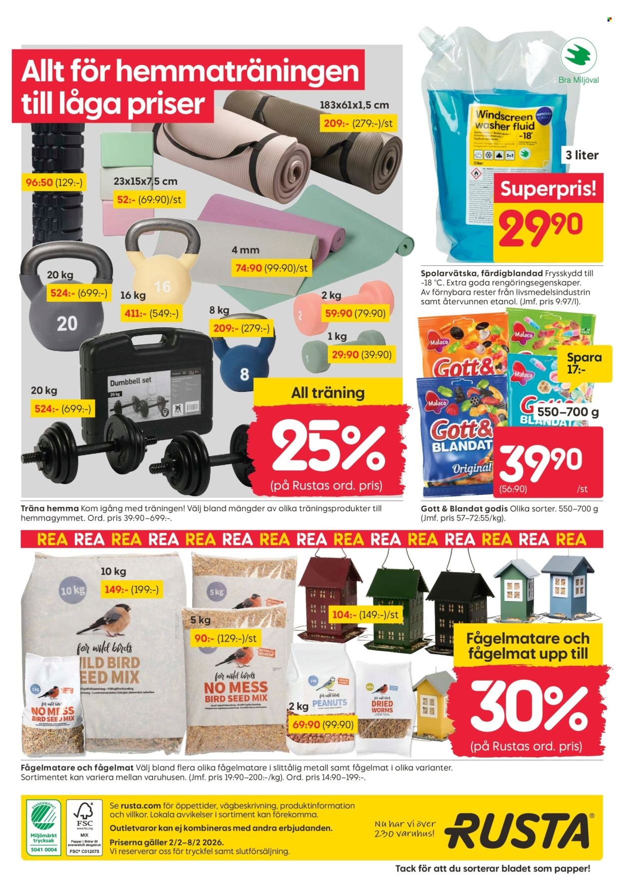 RUSTA reklamblad - T.o.m. måndag 02/02 2026