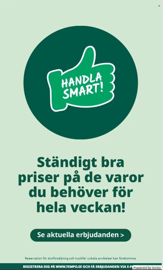 TEMPO reklamblad - T.o.m. måndag 09/03 2026