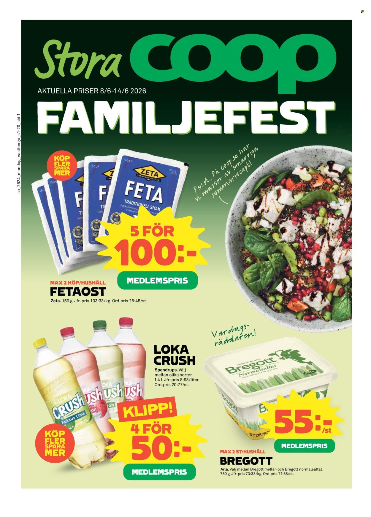 STORA COOP reklamblad - T.o.m. måndag 08/06 2026