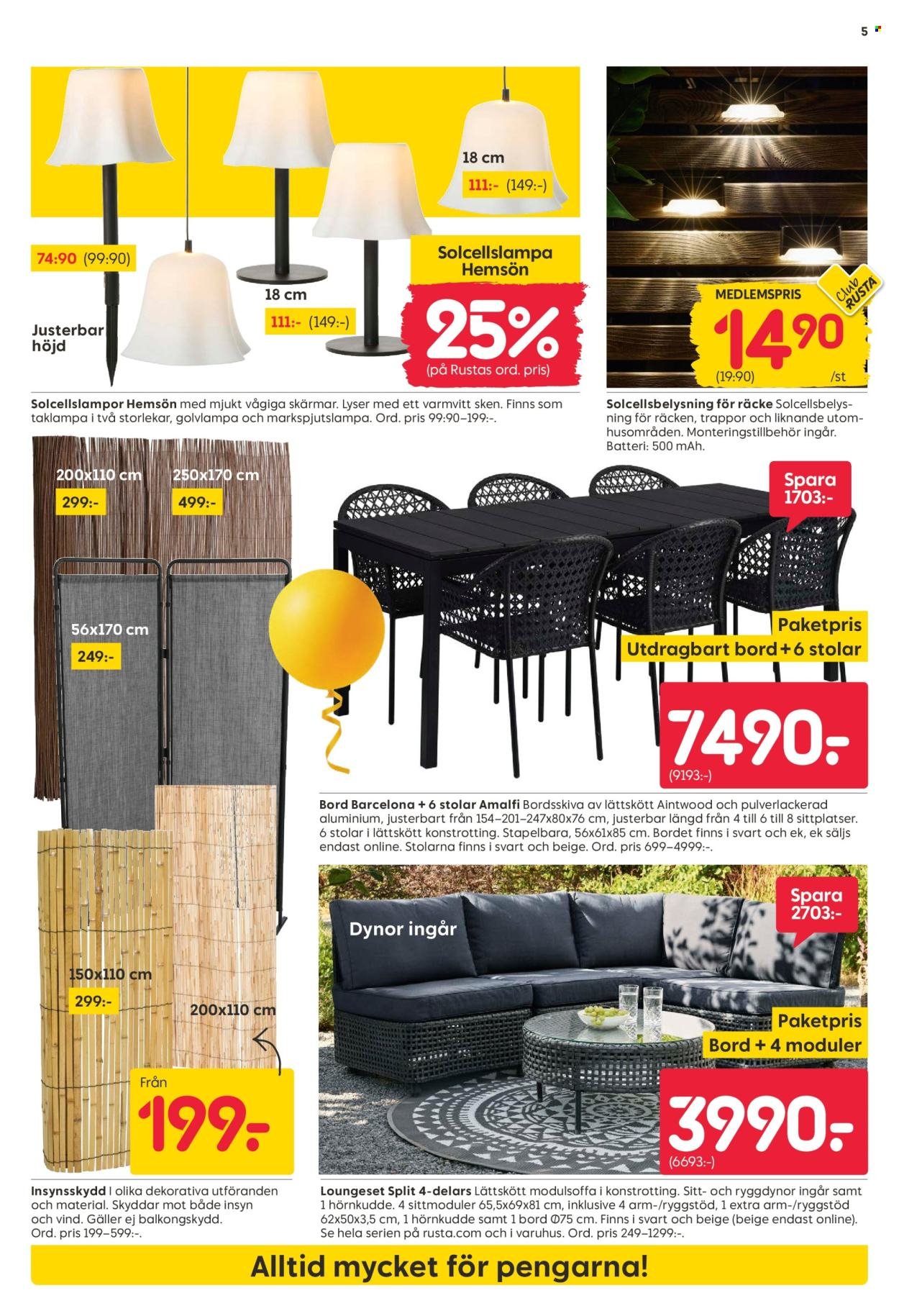 RUSTA reklamblad - T.o.m. måndag 20/04 2026