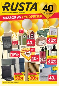 RUSTA reklamblad - T.o.m. måndag 20/04 2026