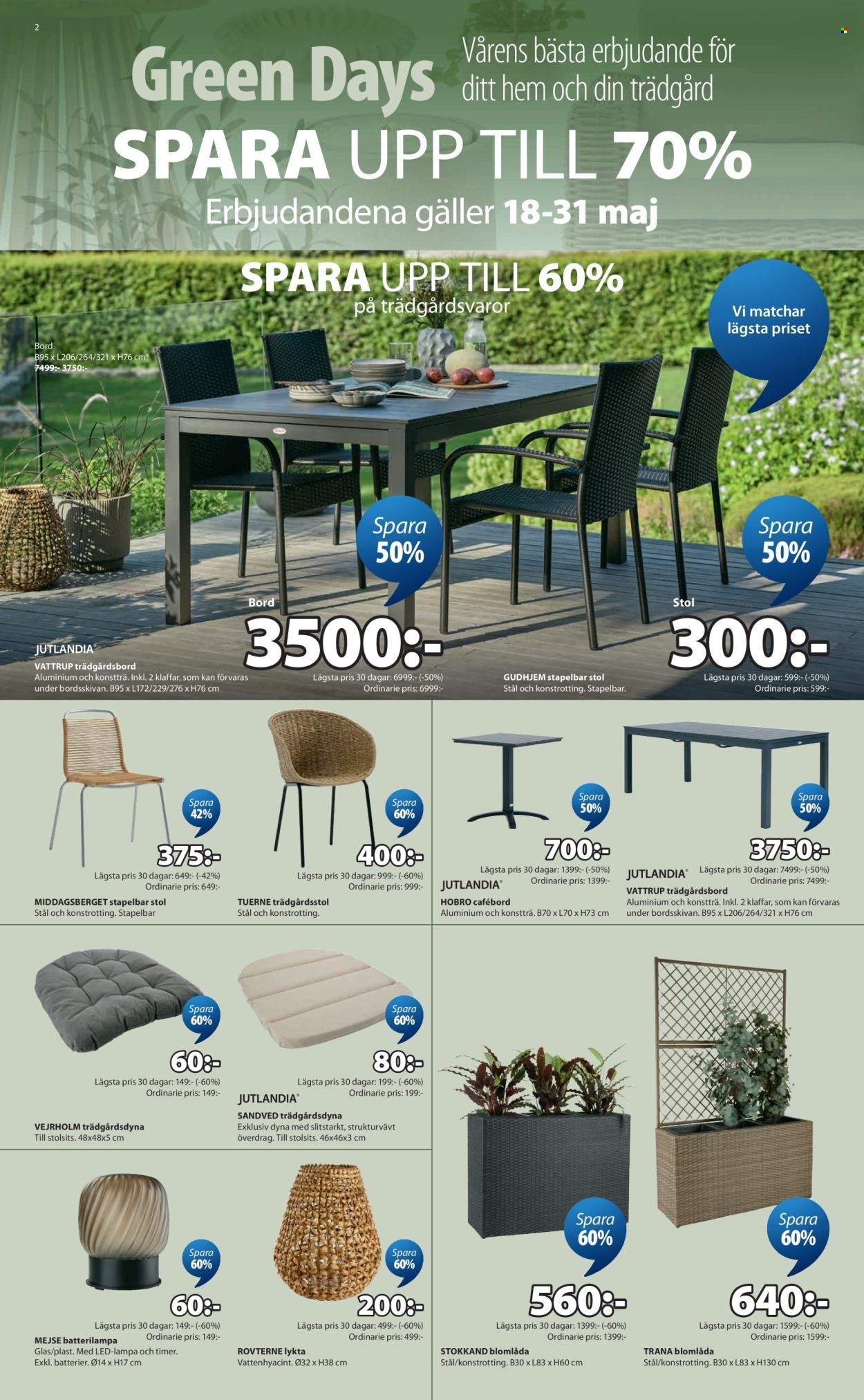 JYSK reklamblad - T.o.m. måndag 18/05 2026