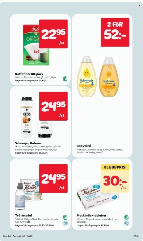 HEMKÖP reklamblad - T.o.m. måndag 13/04 2026