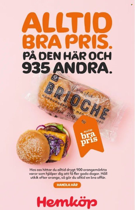 HEMKÖP reklamblad - T.o.m. måndag 13/04 2026