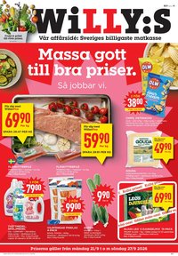 WILLYS reklamblad - T.o.m. måndag 21/09 2026