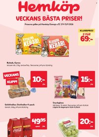 HEMKÖP reklamblad - T.o.m. måndag 07/09 2026