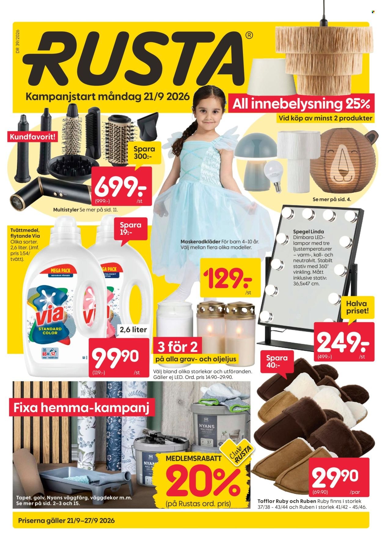 RUSTA reklamblad - T.o.m. måndag 21/09 2026