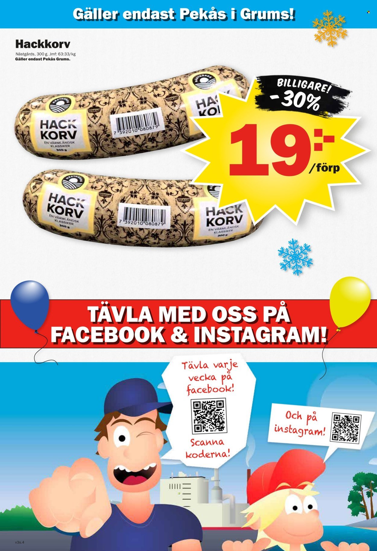 PEKÅS reklamblad - T.o.m. måndag 12/01 2026