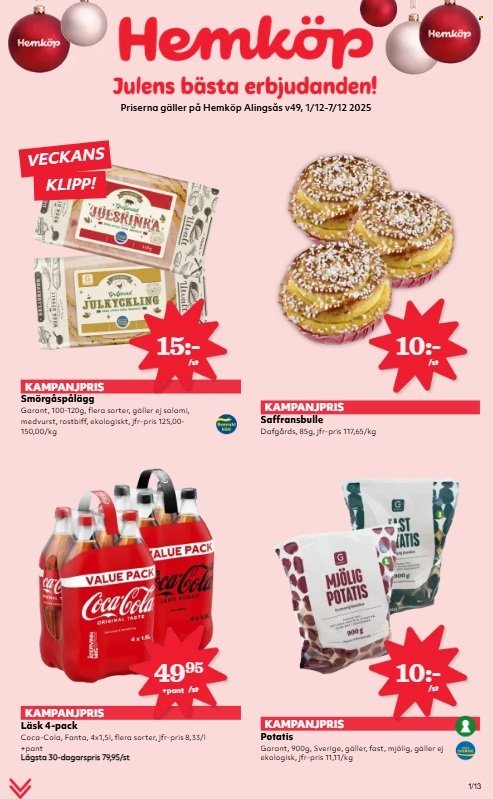 HEMKÖP reklamblad - T.o.m. måndag 01/12 2025