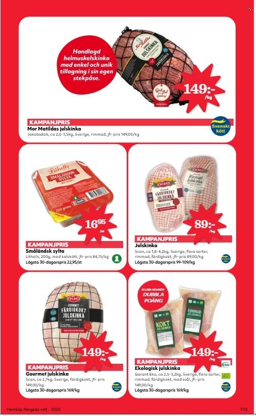 HEMKÖP reklamblad - T.o.m. måndag 01/12 2025