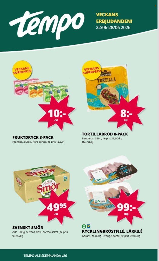 TEMPO reklamblad - T.o.m. måndag 22/06 2026