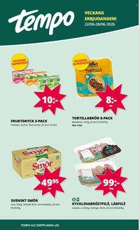 TEMPO reklamblad - T.o.m. måndag 22/06 2026