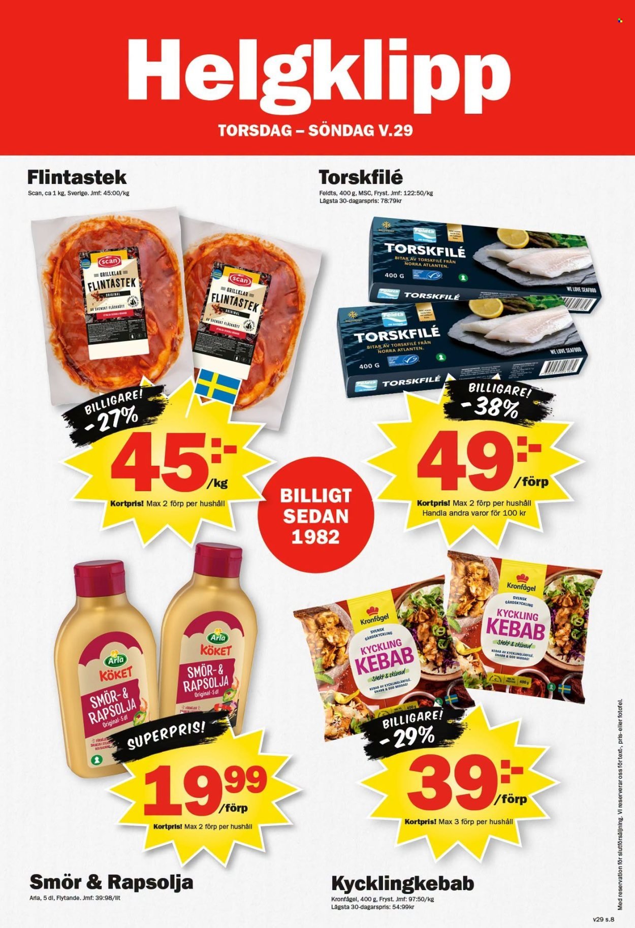 PEKÅS reklamblad - T.o.m. måndag 13/07 2026