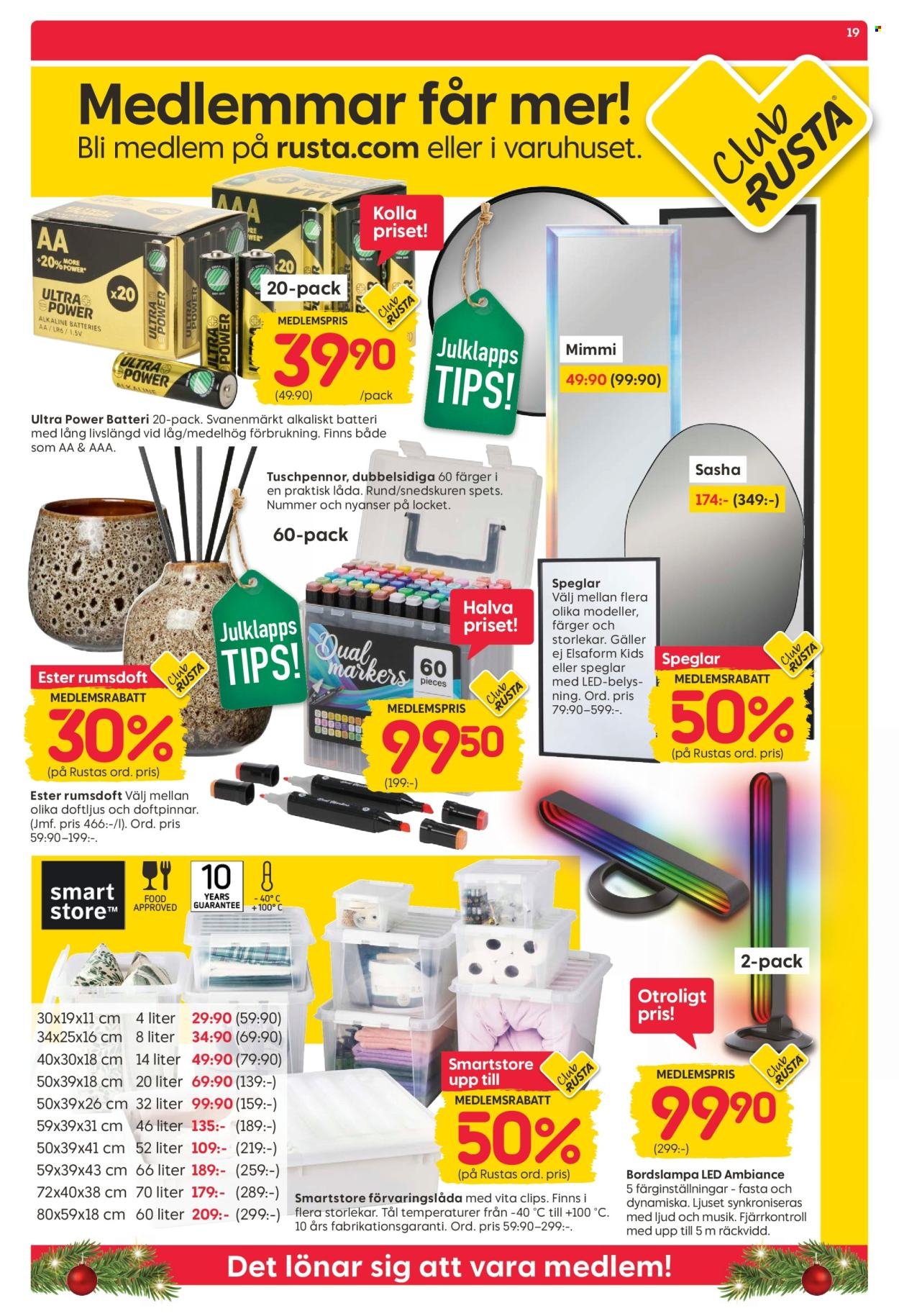 RUSTA reklamblad - T.o.m. måndag 24/11 2025