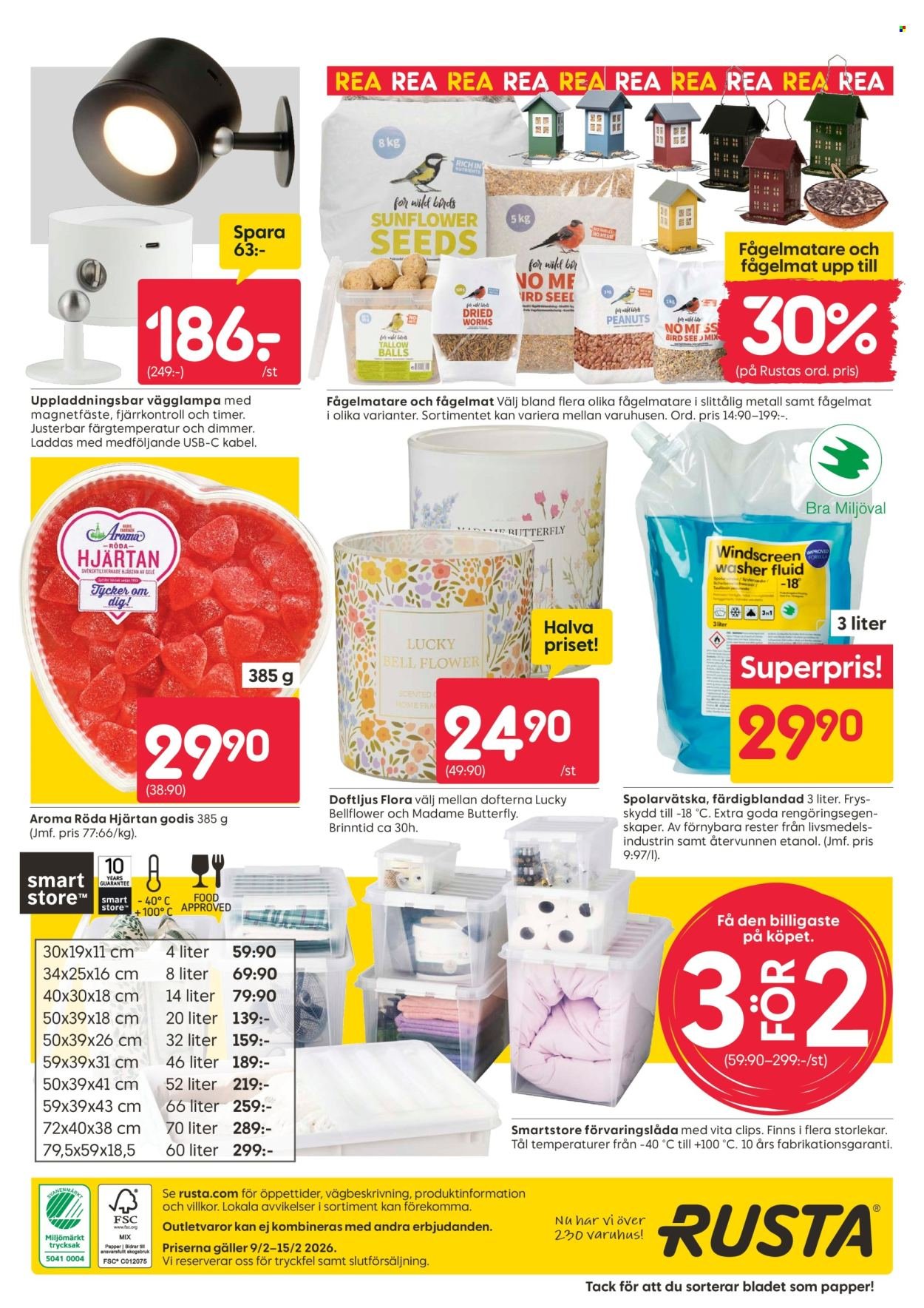 RUSTA reklamblad - T.o.m. måndag 09/02 2026