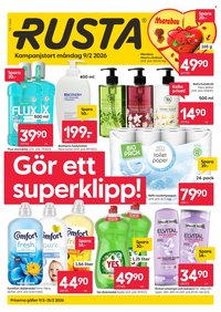 RUSTA reklamblad - T.o.m. måndag 09/02 2026