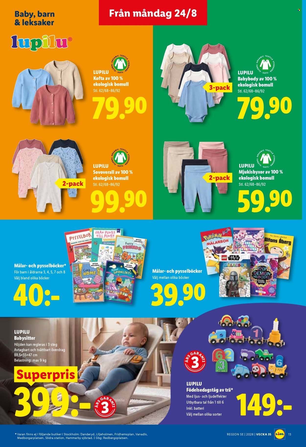 LIDL reklamblad - ERBJUDANDEN VECKA 35