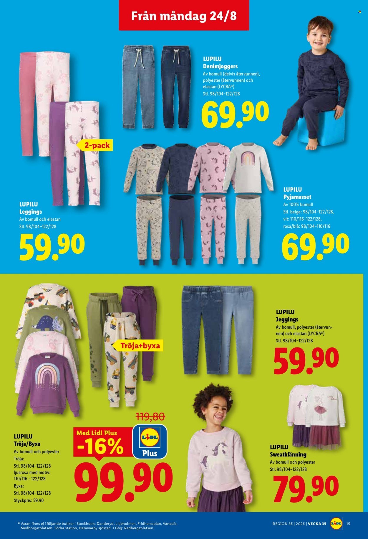 LIDL reklamblad - ERBJUDANDEN VECKA 35